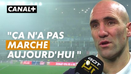 Les mots de Maxime Lucu après la défaite de Bordeaux-Bègles sur la pelouse de Clermont