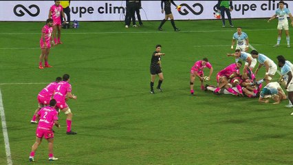 TOP 14 - Essai de Jérémy WARD (SFP) - Aviron Bayonnais - Stade Français Paris