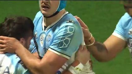 TOP 14 - Essai de Matéo CARRERAS (AB) - Aviron Bayonnais - Stade Français Paris