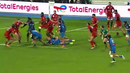 TOP 14 - Essai de Loris ZARANTONELLO (CO) - Castres Olympique - LOU Rugby