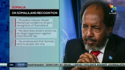 Somalian President condemned Israel’s recognition of Somaliland