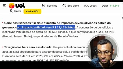 Lula aumenta impostos de BET's Fintechs e Investidores