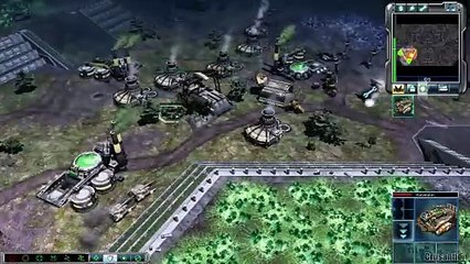 CNC 3 Kane's Wrath GDI vs Brutal AI - Guerilla (Traveler-59)