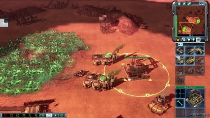 CNC 3 Kane's Wrath GDI vs Brutal AI - Rusher (Black Hand)