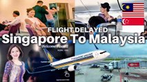 Singapore Airlines Flight Delay | SQ116 Singapore to Kuala Lumpur Malaysia | Not a Review