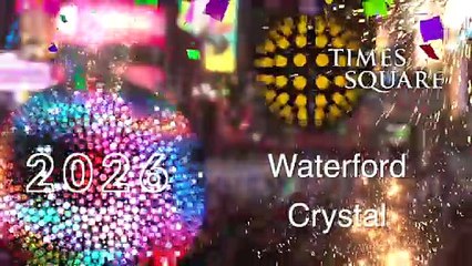 2026 Waterford Crystal on the New Year's Eve 2026 Ball