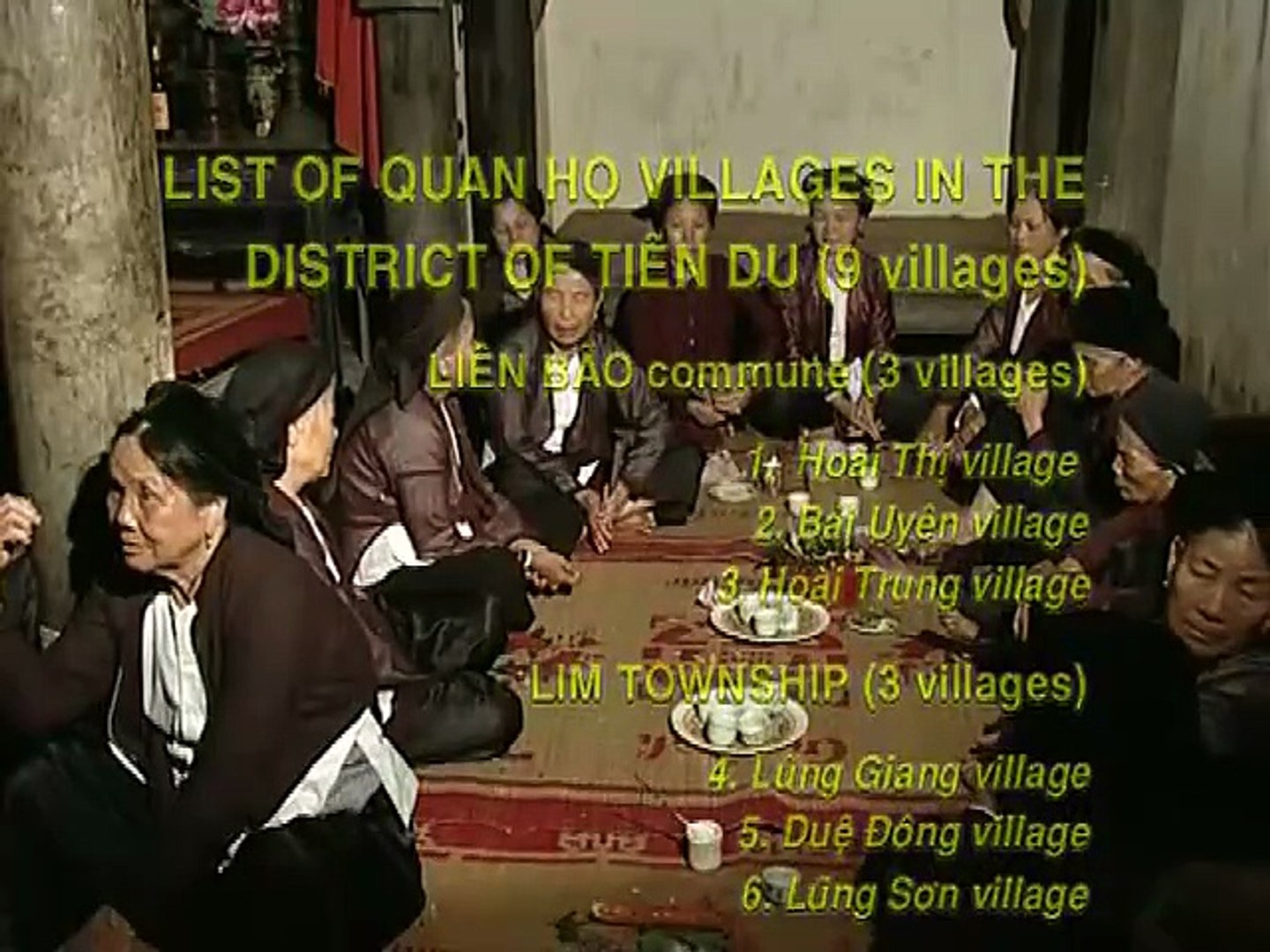⁣Quan Họ Bắc Ninh folk songs