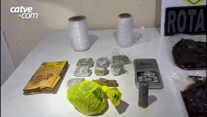 ROTAM prende jovem com drogas e munição em Capitão Leônidas Marques