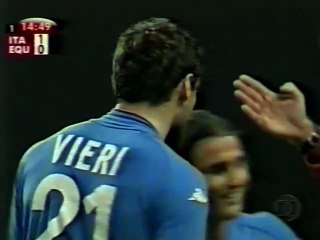 Copa do Mundo 2002 Itália x Equador (Grupo G) com Cléber Machado (Globo)