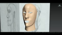 Flame: 3DS MAX Practice Polygon Modeling Head Model Video #40 (12-27-2025)
