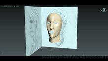 Flame: 3DS MAX Practice Polygon Modeling Head Model Video #46 (12-27-2025)