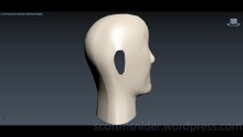 Flame: 3DS MAX Practice Polygon Modeling Head Model Video #51 (12-27-2025)