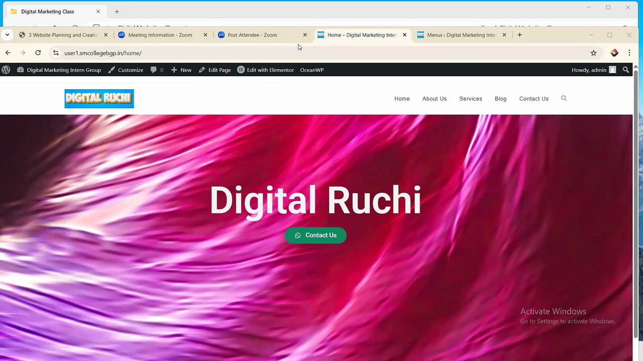 Day 6 Website