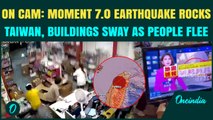 Taiwan Earthquake SHOCKING VIDEOS: CHILLING Moment 7.0 Magnitude Quake SHAKES Taipei, People Run