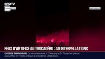 40 personnes interpellées après avoir tiré des feux d'artifice et des fumigènes près de la place du Trocadéro