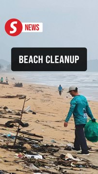 166kg of waste collected at Pantai Kekabu in two hours