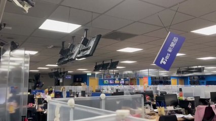 타이완, 심야 '7.0 강진' 중대 피해 없는 듯...TSMC 등 인원 대피 / YTN