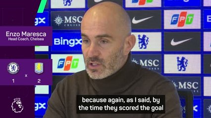 'We can do better' - Maresca insists Chelsea need to be more clinical