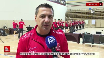 Okçulukta olimpik ve paralimpik başarı için çalışmalar yürütülüyor