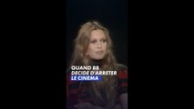 En 1973, Brigitte Bardot décide d'arrêter sa carrière au cinéma, sans regret