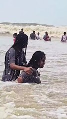 Cox's Bazar sea beach swimming video Sugandha point. funny kids গোসলের ভিডিও। #beach #short