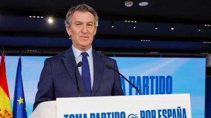 Feijóo describe el 2025 como "el peor año del peor Gobierno de la historia democrática"