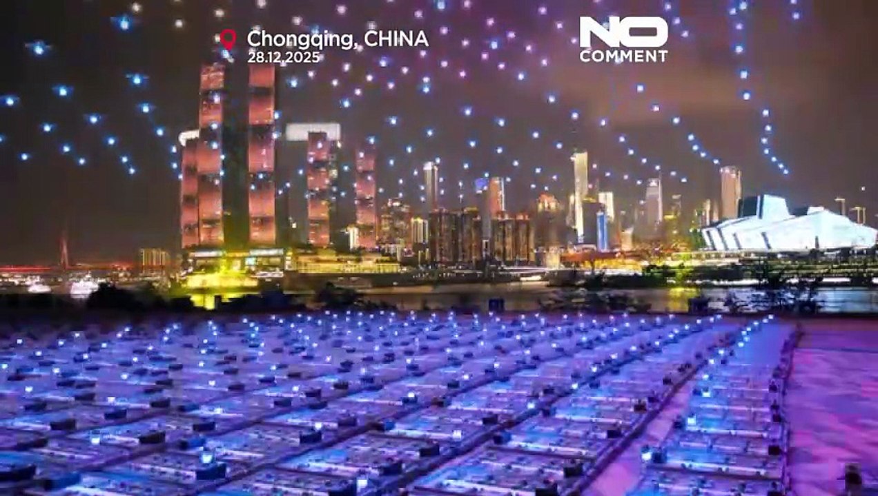 Chinesisches Team steuert Tausende Drohnen mit nur einem Computer