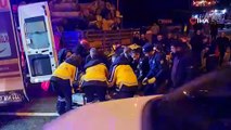 Otomobil tırın dorsesinin altında girdi: 1 ölü, 2 ağır yaralı