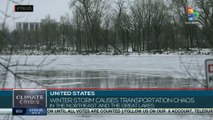 United States: Winter storm causes transportation chaos in the Northeast and the Great Lakes