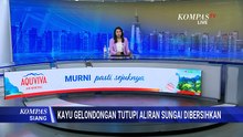 Pasca Banjir Bandang, Sungai Meureudu Pidie Jaya Dibersihkan dari Kayu Gelondongan Sepanjang 1 Km