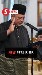 Kuala Perlis rep Abu Bakar Hamzah sworn in as new Perlis MB