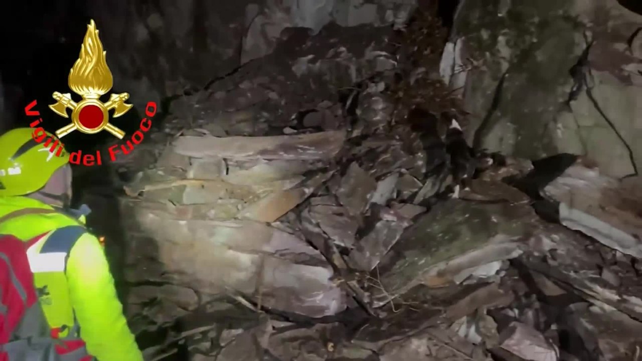 Frana sulla strada verso la Val Palot, disagi per la chiusura della strada