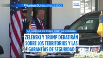 Zelenski y Trump debatirán sobre los territorios ucranianos y las garantías de seguridad de EE.UU.