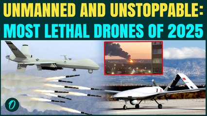 Deadliest Drones of 2025: From Kamikaze to MQ9 Reaper & Bayraktar | The Weapon Changing FACE of War