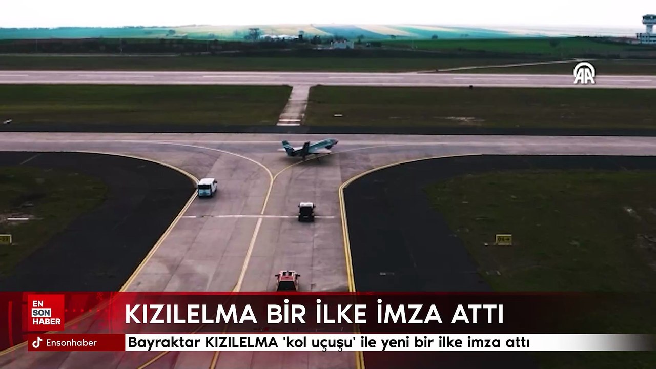 Bayraktar KIZILELMA 'kol uçuşu' ile yeni bir ilke imza attı