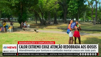Calor extremo acende alerta para saúde dos idosos no Brasil