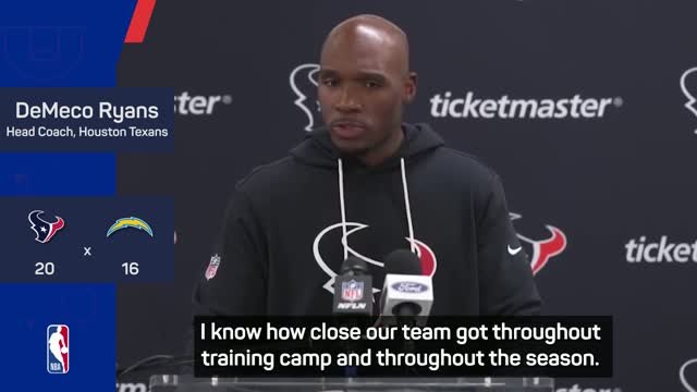 Outstanding Texans deserve playoff berth, says Ryans