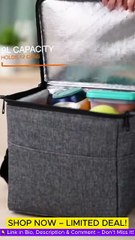 Lifewit Insulated Lunch Bag | 12 Can Soft Cooler | Leakproof, Portable & Budget Friendly