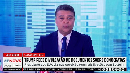 Trump pede divulgação de democratas ligados a Epstein