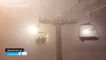 A massive blizzard unleashes chaos on the island of Hokkaido, Japan