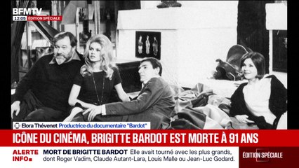Mort de Brigitte Bardot: Elora Thévenet, productrice du documentaire "Bardot", décrit "une femme qui était beaucoup plus profonde que la caricature que parfois les gens ont d'elle"