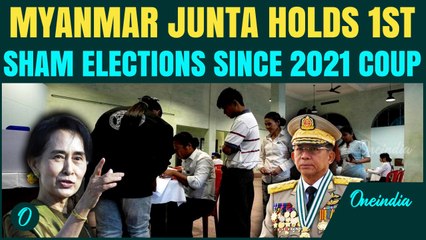 Myanmar Junta Election BREAKING: Junta Stages ‘SHAM’ Election After Five Years Of Civil War