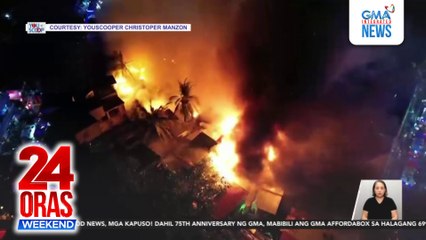 3 sugatan, mahigit 700 nasunugan sa Brgy. Addition Hills, Mandaluyong | 24 Oras Weekend