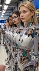 Man Tries Out the Newest Girlfriend Robot #viralrobot #aiart #techlife #futurelove #robotexpo