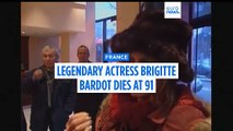 French legendary actress Brigitte Bardot dies aged 91