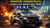 Bonkers Armor-truck SUV Concept | Real-Life Halo Armored Vehicle Explained