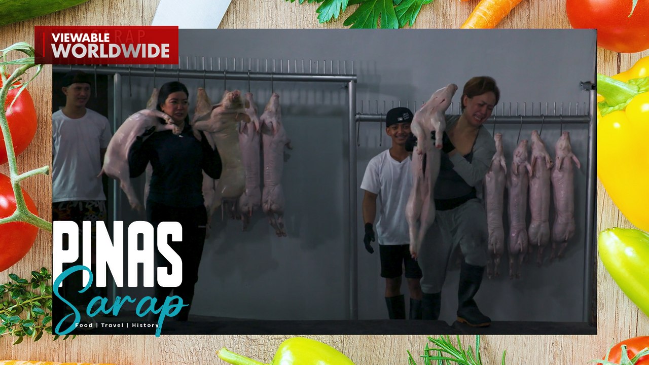 Lechon Lifting Challenge: Kara David at Chariz Solomon, sino ang magwawagi? | Pinas Sarap