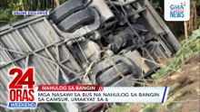 Mga nasawi sa bus na nahulog sa bangin sa CamSur, umakyat sa 6 | 24 Oras Weekend