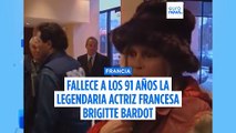 Fallece Brigitte Bardot a los 91 años de edad, ya va rumbo al cielo la estrella de cine francesa