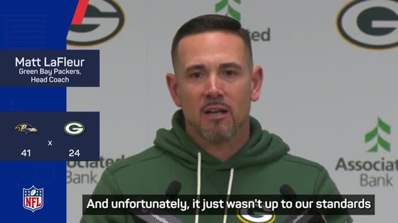 Packers 'humbled' by Derrick Henry and the Ravens, says LaFleur